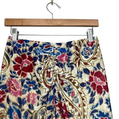 NEU ISABEL MARANTBree Midirock Samt mit Blumenmuster Gr. 36 - Bild 15 von 15