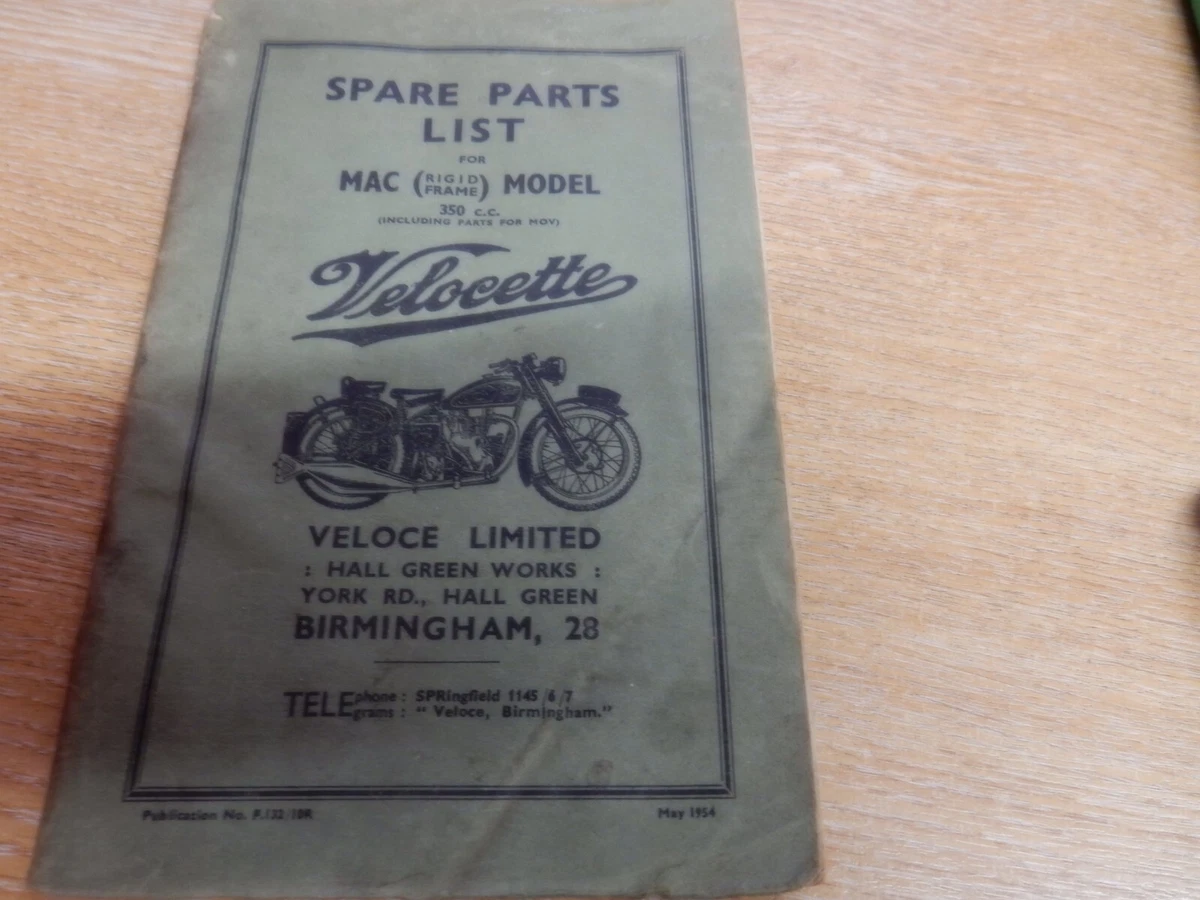 Velocette mac for online sale ebay uk