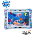 Baby Water Play Mat Inflatable Infant Toddler Kid Floor Fun Tummy Fill up Large