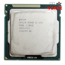 Intel Xeon E3-1245 SR00L 3.3GHz 8MB 4C LGA 1155 Workstation CPU Processor 95W