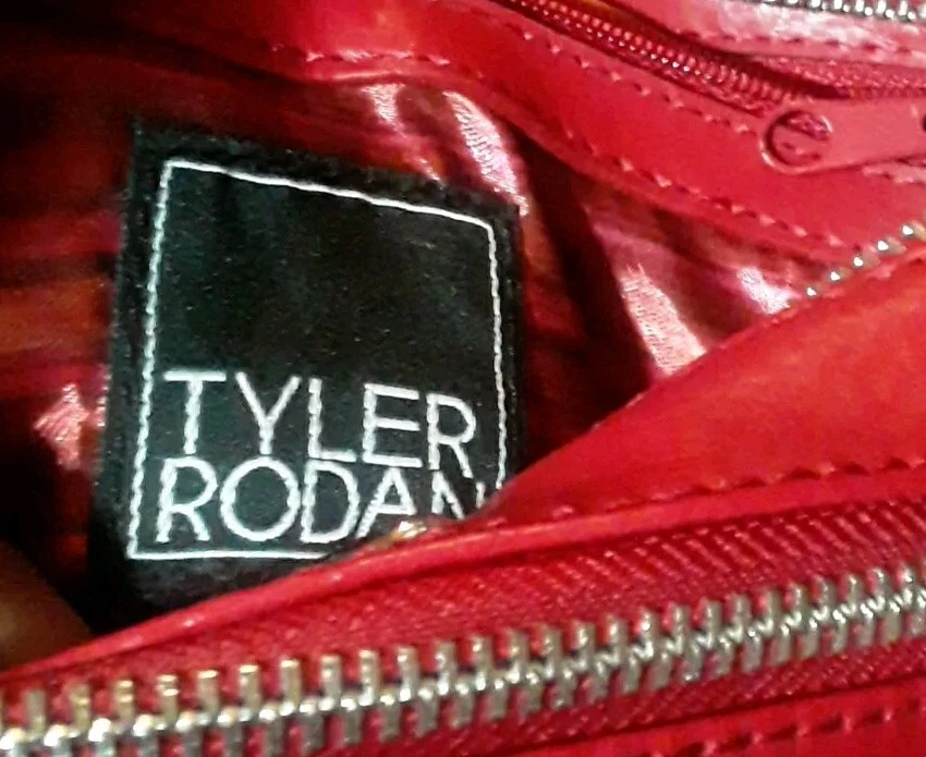 Cartera Bandolera Tyler Rodan Bolsillos con Cremallera Ajustable Correa de Nylon Roja ¡Envío Gratis! Foto 2 de 3