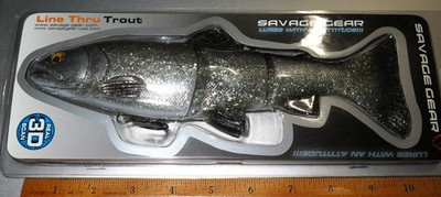 Savage Gear Line Thru 3D TROUT 10 in, 6 oz, Floater NEW