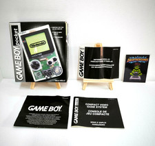 Boite Notice Nintendo Game Boy Pocket Transparent SANS CONSOLE envoi rapide