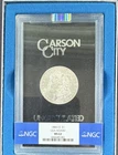 1884-CC Morgan Silver Dollar Carson City $1 0.9 Fine Silver NGC MS62 GSA