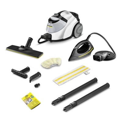 Kärcher SC 5 EasyFix IRON Cylindrical Steam Cleaner 1.5L 2250W Black,White