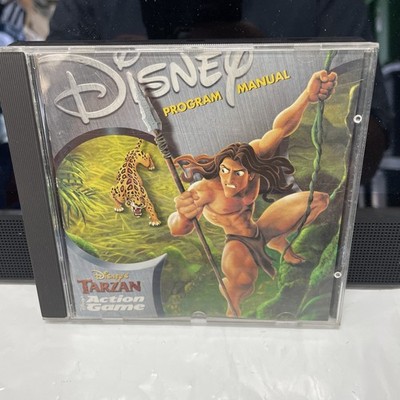 Disney's Tarzan Action Game PC CD-ROM Disney Burroughs 1999 game for Windows 95