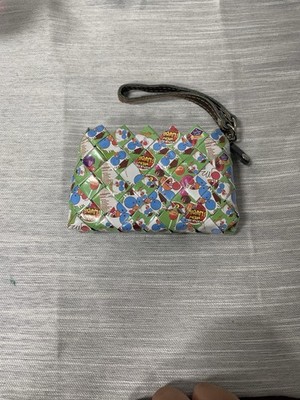 Nahui Ollin Clutch Purse Wristlet Zipper Coin Purse How Many Licks Tootsie Roll