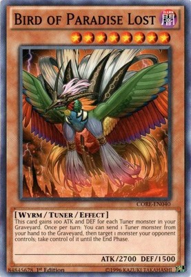 Bird of Paradise Lost - CORE-EN040 - Common - 1st Edition - Damaged
