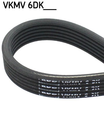 SKF-OE VKMV 6DK1841 V-Ribbed Belt for VOLVO