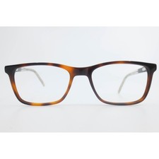 B.U.M. Equipment Glossy Tortoise Shell Square Eyeglass Frames 52-18-140 41450