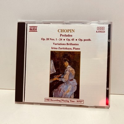 CD - Chopin - Preludes Op. 28 Nos. 1-24 Op. 45 Op. posth.... - GUT    #6001
