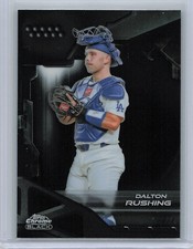 Topps Chrome Black #150 Dalton Rushing