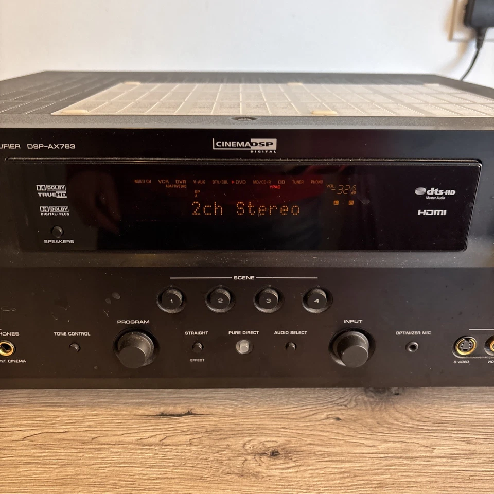 Yamaha DSP-AX763 7.1 Channel HDMI AV Amplifier - Image 3 of 4