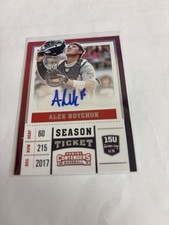 2017 Panini Contenders Season Ticket Autograph Alek Boychuk (USAT-AB)