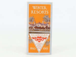 Antique SAL Seaboard Air Line Railway "Winter Resorts" Brochure 1910-1911