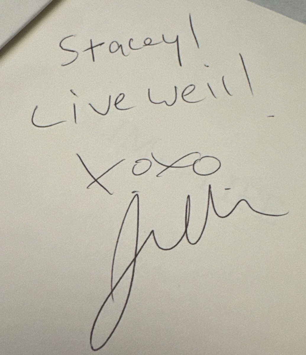 SIGNED Jillian Michaels Book Slim for Life 1st ED. Print HC DJ