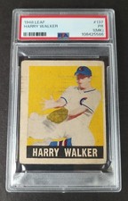 1948 Leaf #137 Harry Walker - PSA 1(MK)  Short Print