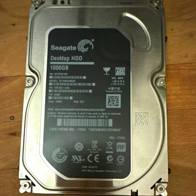 1TB SATA HDD Festplatte aus Apple iMac 27  5K Late 2015 A1419 getestet