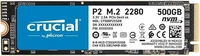 Crucial P2 500GB NVMe M.2 SSD High-Speed Storage Unused