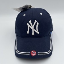 Vintage New York Yankees Baseball Cotton Hat Cap MLB Strapback Twins Enterprise