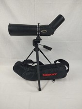 Tasco 28TZB Spotting Scope Refractor Telescope Zoom Tripod With Case Black