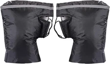 Ibluelover Motorcycle Handlebar Gloves Muff for Cold Weather Waterproof Riding M