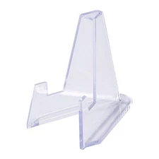 New 10PC Clear Acrylic Trading Card Stands for Coins Sports Cards Display Holder