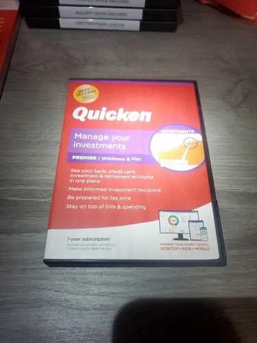 Quicken QUI940800F079 Premier Personal Finance Software