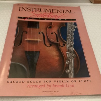 INSTRUMENTAL SOLOTRAX - VOLUME 1: SACRED SOLOS FOR VIOLIN By Joseph Linn