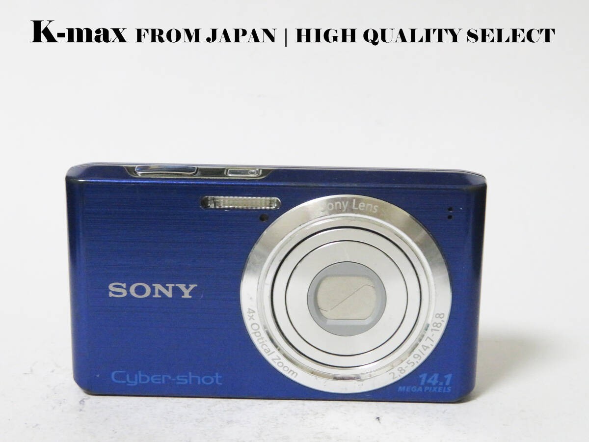 SONY Cyber Shot DSC-W610 Blue Digital Camera 4x Zoom 14.1MP