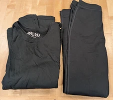 Bass Pro Shops Thermal Fleece Base Layer Shirt & Pants Set Women's Large