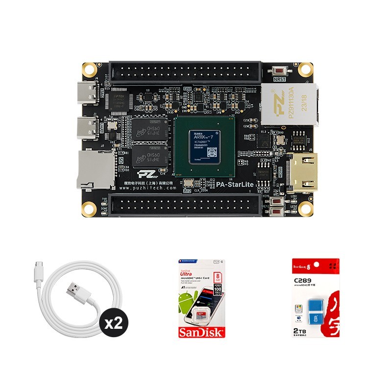 Puzhi FPGA PA200T-StarLite Development Board XC7A200T for Xilinx Artix-7 DDR3 1G