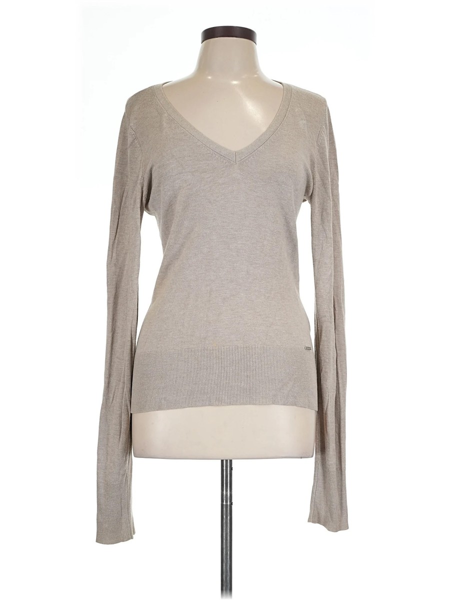 More & More Women Gray Pullover Sweater 10