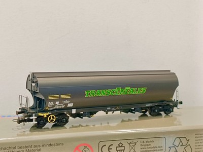 LS MODELS 30590 F CTC Hopper Cart Tagnpps Dark Grey Livery TRANSCEREALES
