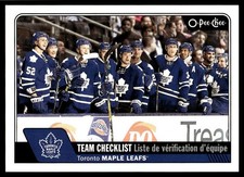 2016-17 O-Pee-Chee #642 Toronto Maple Leafs Toronto Maple Leafs Hockey Card
