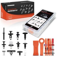 120PCS 12 Sizes/36 oz Bumper Fender Retainer Clips Kit - Compatible with