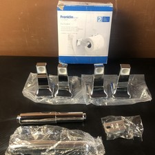 Franklin Brass 2-Pack Futura Wall Mount Spring-Loaded Toilet Paper Holder Bath