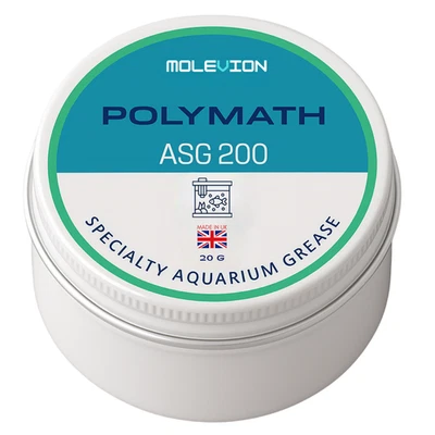 Aquarium Silicone Grease 20g – Fish Safe O-Ring Seal Lubricant Molevion