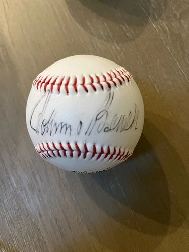 Johnny Bench signed Rawlings Baseball not autheticated
