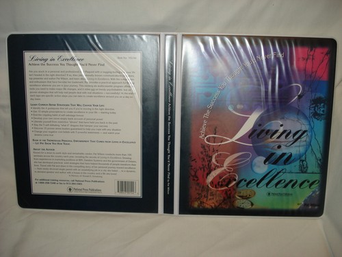 Set of 6 Cassette Tape Living In Excellence By Pat Wilson -Audio with Guidebook - Picture 5 of 5