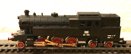 Lima 220257 Spur N DB (DB 66 003) Dampflok, schwarz, 2-6-4 SJ, geprüft. | Condition: Used