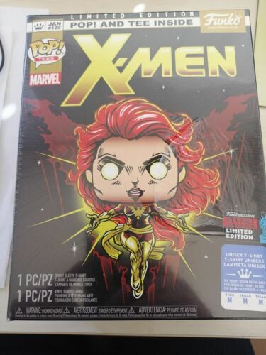 Funko Pop! Tees Marvel X-Men T-Shirt M Box Set Dark Phoenix ed.lim. 2019 Fall Co
