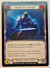 Flesh And Blood Arcane Rising Amplify the Arknight (Blue) ARC096 Unlimited NM/M