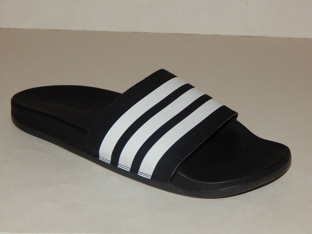 adilette comfort slides men's black