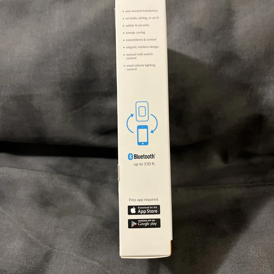 Lote de 4 Interruptor de Luz Inteligente SwitchMate Snap On Interruptor Blanco Modelo RSM001W Foto 4 de 4