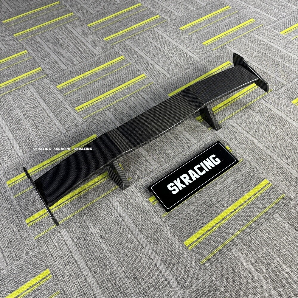 Universal Rear Trunk Spoiler Real Carbon Fiber Racing Wing Fit For ...