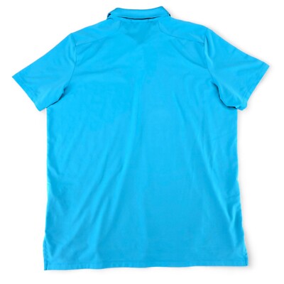 RLX Ralph Lauren Polo Shirt Mens XL Vibrant Blue Golf Performance 