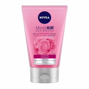 nivea face wash pink