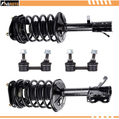 Front Quick Strut Assembly+ Sway Bar Kit For 1993-02 For Toyota For Corolla