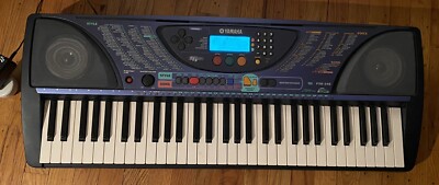 Yamaha Psr-248 61 Key Electronic Keyboard Synthesizer With Stand